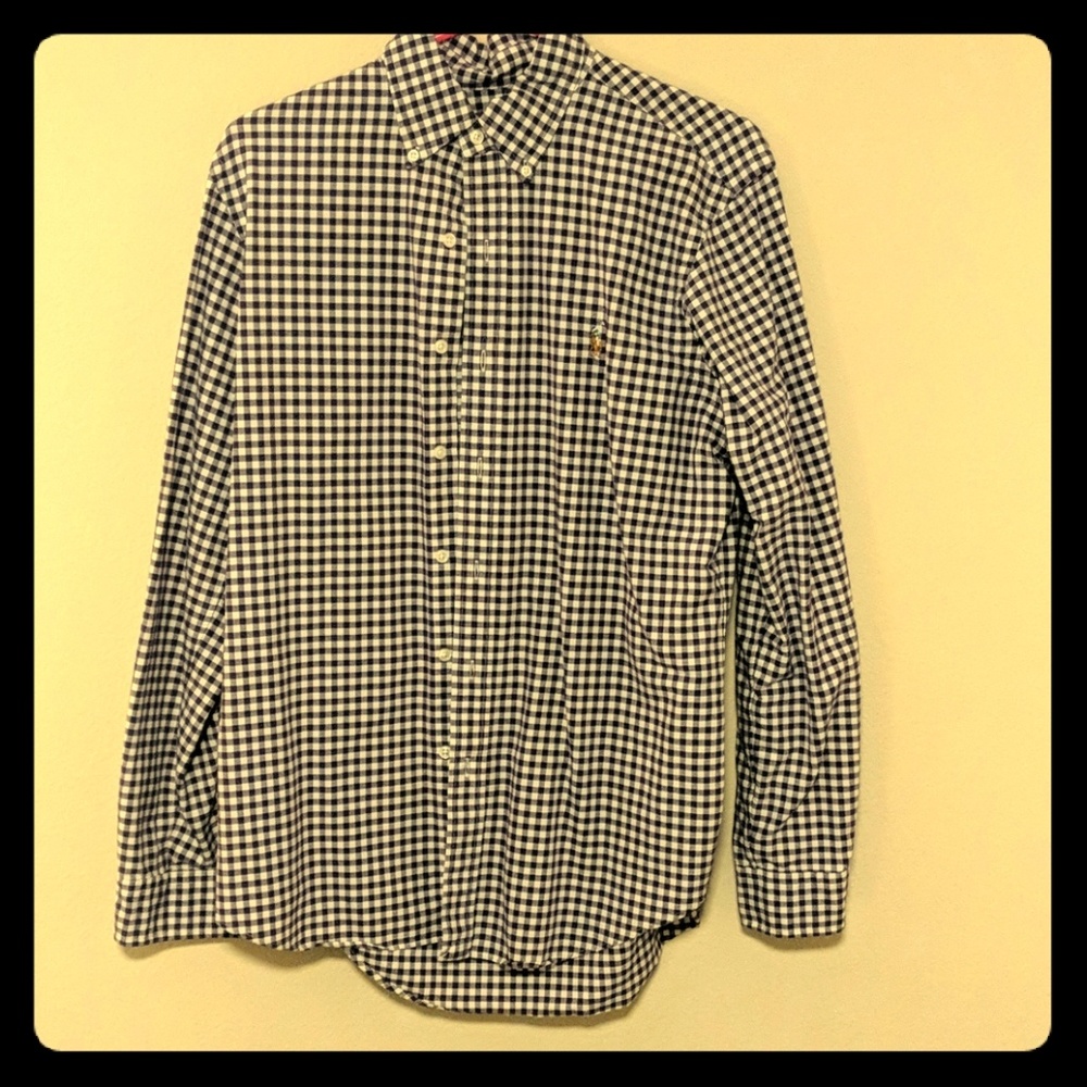 Ralph Lauren Purple Checkered